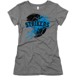 Ladies Slim Fit Super Soft Triblend Tee