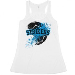 Ladies Flowy Racerback Tank