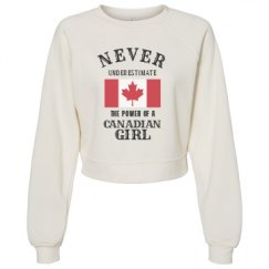 Women's Raglan Pullover Fleece