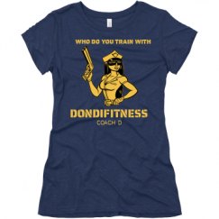 Ladies Slim Fit Super Soft Triblend Tee