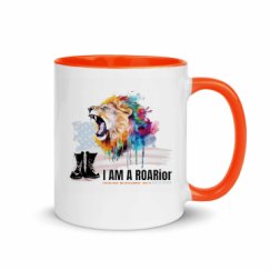 11oz Ceramic Mug with Color Inside