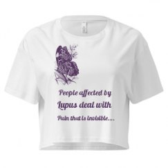 Ladies Festival Cali Crop Top Tee