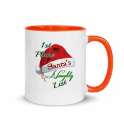 11oz Ceramic Mug with Color Inside