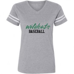 Ladies Relaxed Fit Vintage Sports Tee