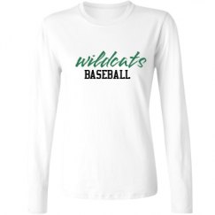 Ladies Relaxed Fit Basic Long Sleeve Tee