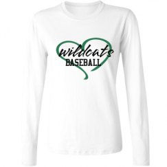 Ladies Relaxed Fit Basic Long Sleeve Tee