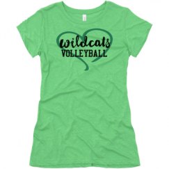 Ladies Slim Fit Super Soft Triblend Tee