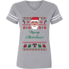 Ladies Relaxed Fit Vintage Sports Tee