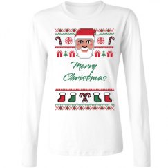 Ladies Relaxed Fit Basic Long Sleeve Tee