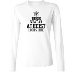 Ladies Relaxed Fit Basic Long Sleeve Tee