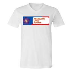 Unisex V-Neck Jersey Tee