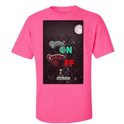 Unisex Ultra Cotton Safety Neon Crewneck Tee