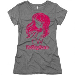 Ladies Slim Fit Super Soft Triblend Tee