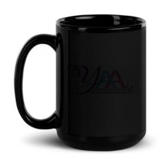 15oz Black Glossy Mug