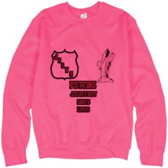 Unisex Neon Crewneck Sweatshirt