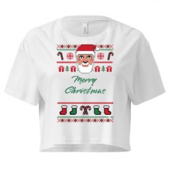 Ladies Festival Cali Crop Top Tee