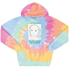 Unisex Tie-Dye Fleece Hoodie