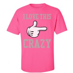 Unisex Ultra Cotton Safety Neon Crewneck Tee