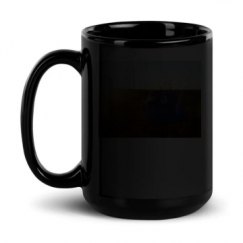 15oz Black Glossy Mug