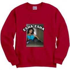 Unisex Film and Foil Crewneck Sweatshirt