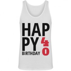 Unisex Jersey Tank Top