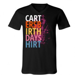 Unisex V-Neck Jersey Tee