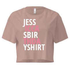 Ladies Festival Cali Crop Top Tee