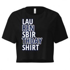 Ladies Festival Cali Crop Top Tee