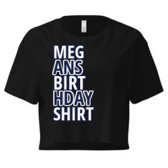 Ladies Festival Cali Crop Top Tee