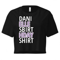 Ladies Festival Cali Crop Top Tee