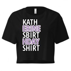 Ladies Festival Cali Crop Top Tee