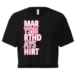 Ladies Festival Cali Crop Top Tee