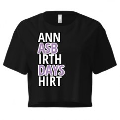 Ladies Festival Cali Crop Top Tee