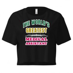 Ladies Festival Cali Crop Top Tee