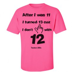 Unisex Ultra Cotton Safety Neon Crewneck Tee