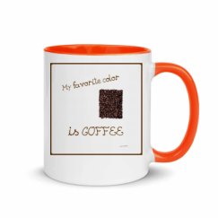 11oz Ceramic Mug with Color Inside