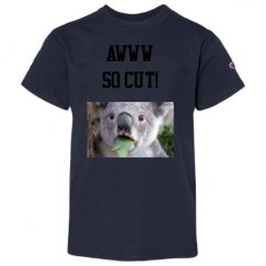 Youth Champion Short Sleeve Tagless Tee