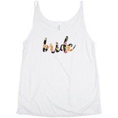 Floral Bride Tank