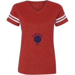 Ladies Relaxed Fit Vintage Sports Tee