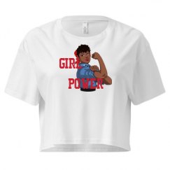 Ladies Festival Cali Crop Top Tee