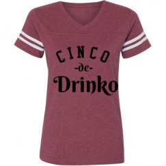 Ladies Relaxed Fit Vintage Sports Tee