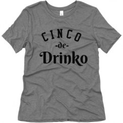 Ladies Relaxed Fit Super Soft Triblend Tee