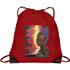 Port & Company Drawstring Cinch Bag