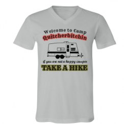 Unisex V-Neck Jersey Tee