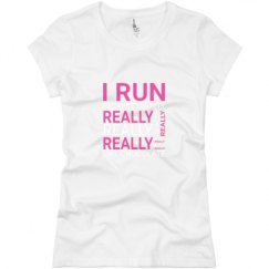 Ladies Slim Fit Basic Promo Jersey Tee