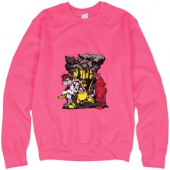 Unisex Neon Crewneck Sweatshirt