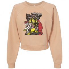 Women's Raglan Pullover Fleece