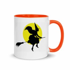 11oz Ceramic Mug with Color Inside