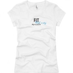 Ladies Slim Fit Basic Promo Jersey Tee