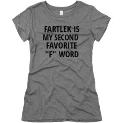 Ladies Slim Fit Super Soft Triblend Tee